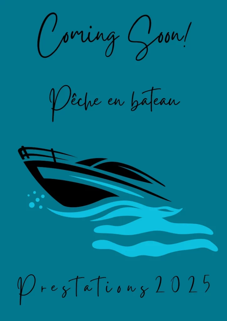 chez Cédric Au Fil de L'eau : pêche en bateau