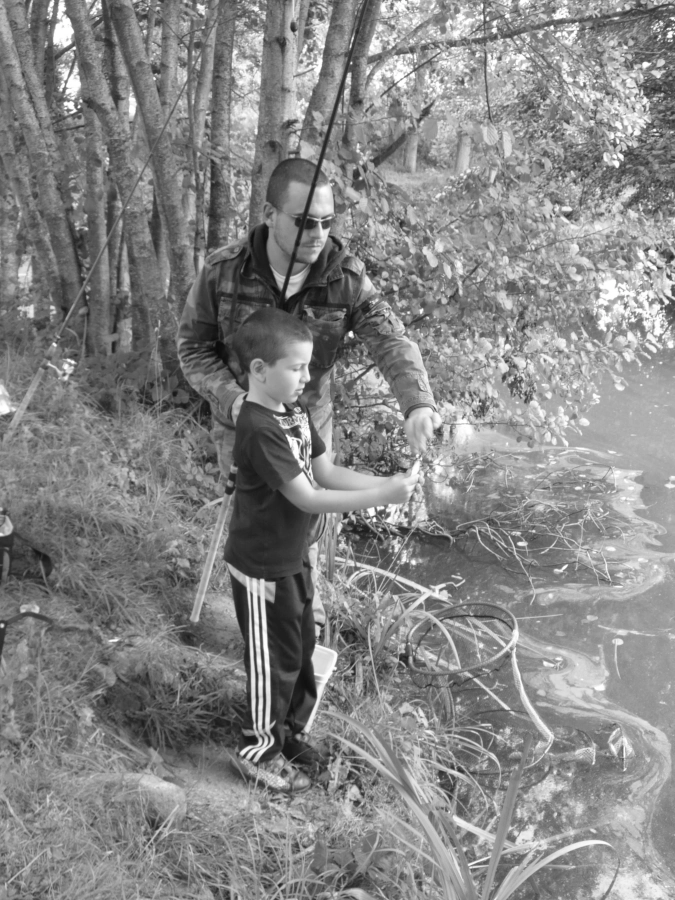 Ian et son père 